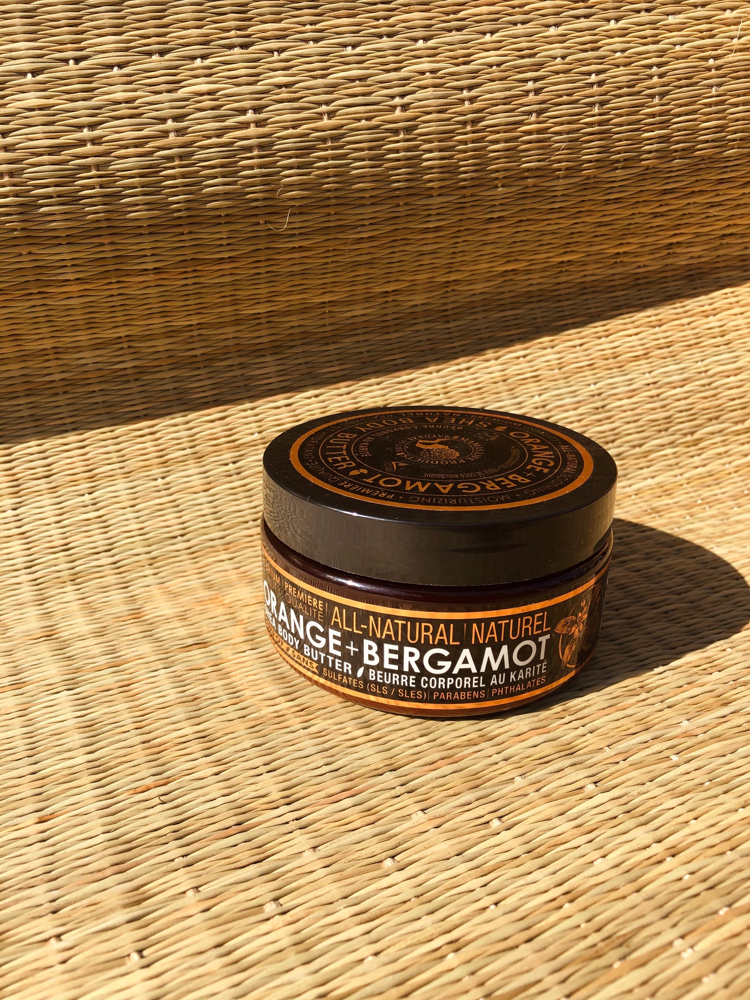 Orange and bergamot Shea body butter