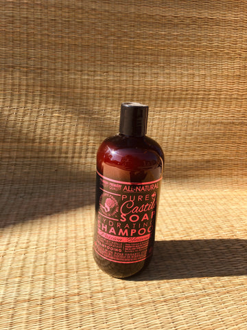 Pure castile hydrating shampoo