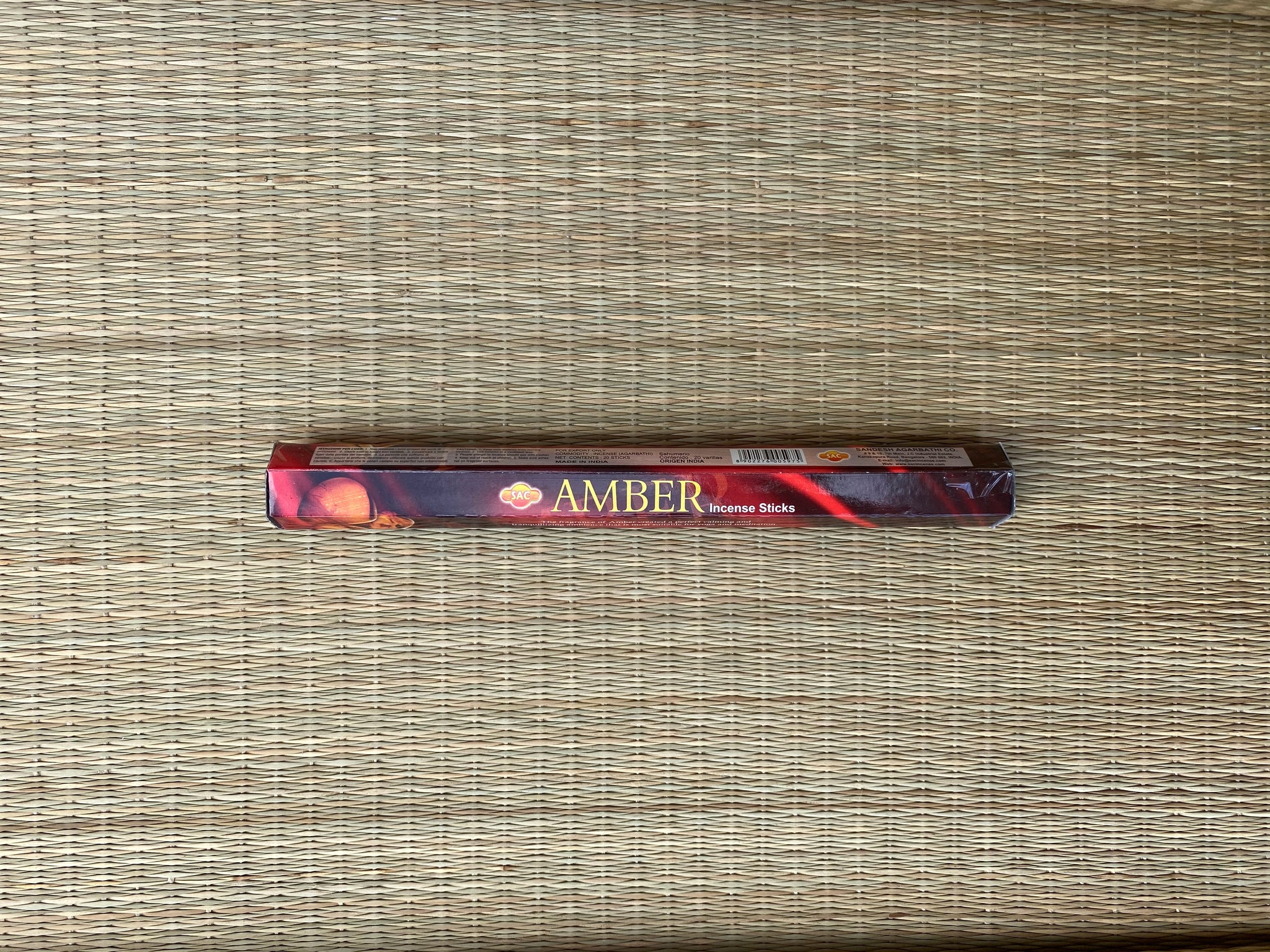 20 Amber incense sticks