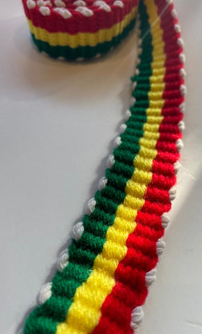 Rasta RGG White Trim Belt