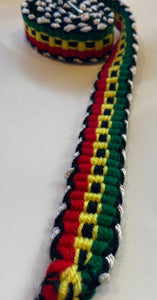 Rasta RGG White Trim Belt