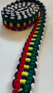 Rasta RGG Belt White Trim