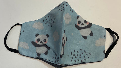 Childs Mask  ~ Panda Print
