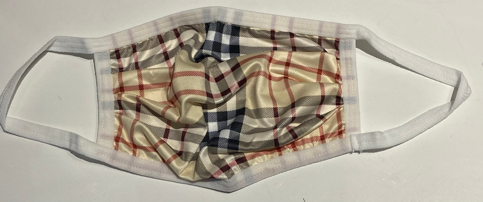 Adult Designer Mask  ~ Burberry