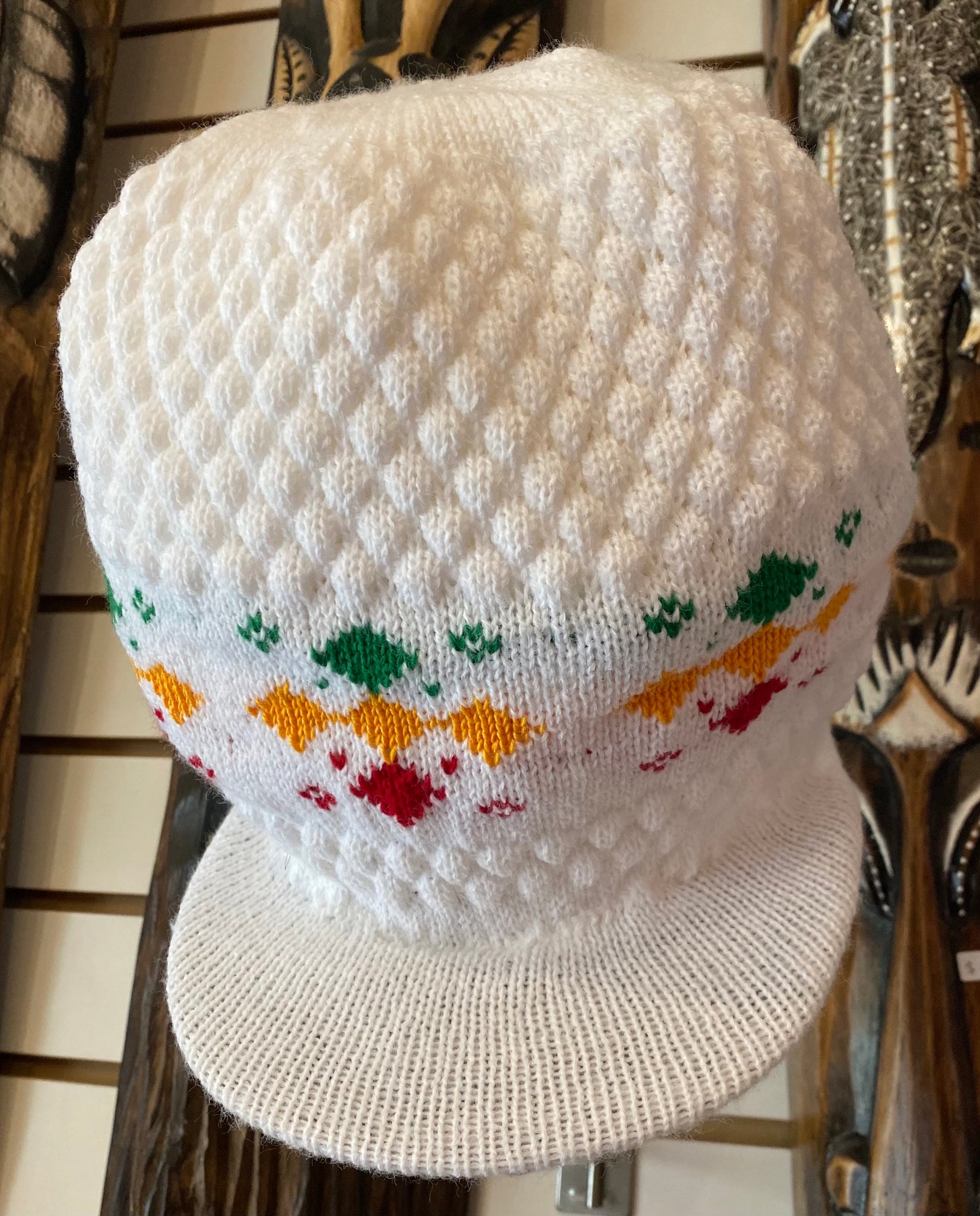White Rim Hat with RGG