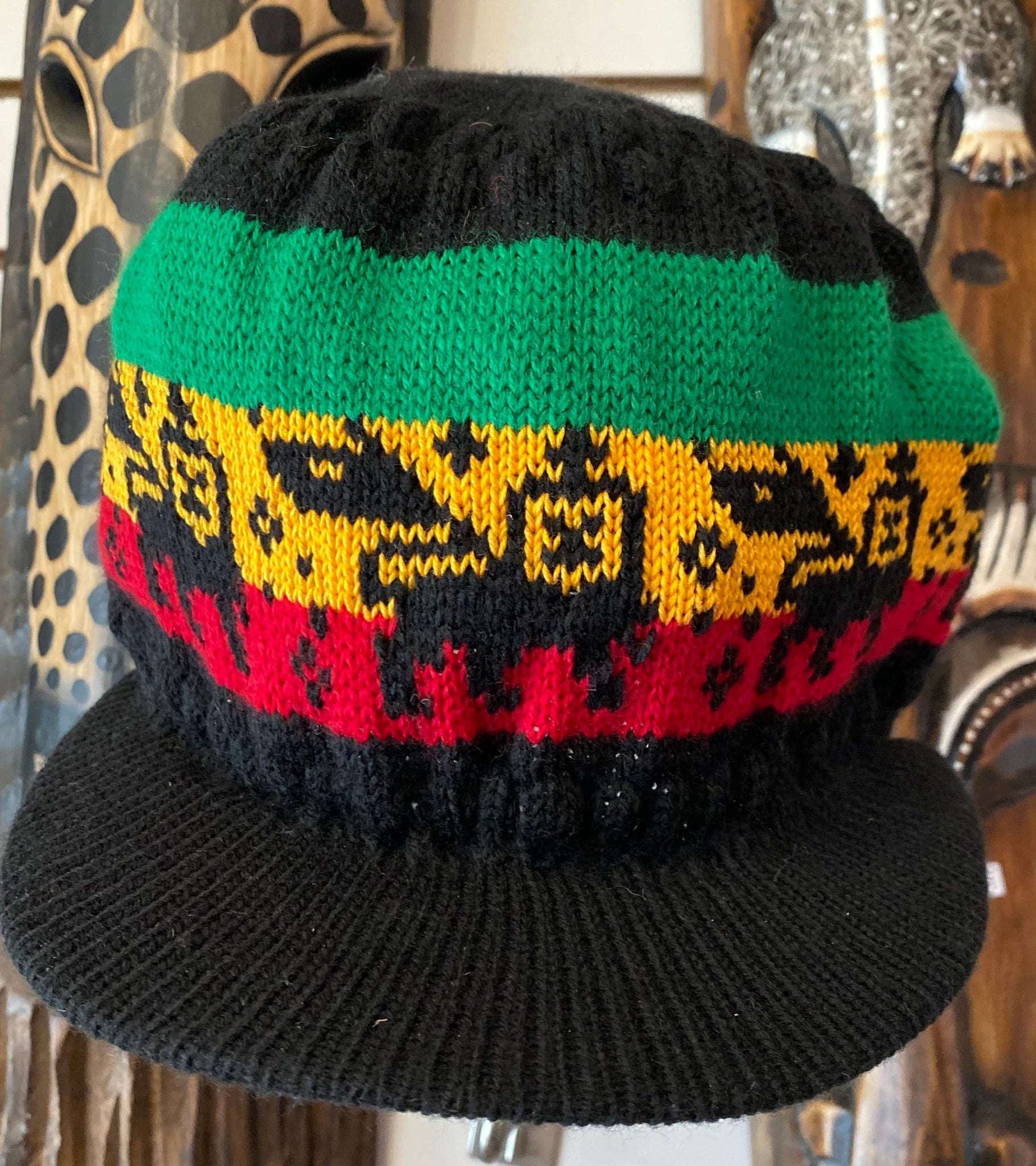 Black Rim RGG Lion of Judah Hat