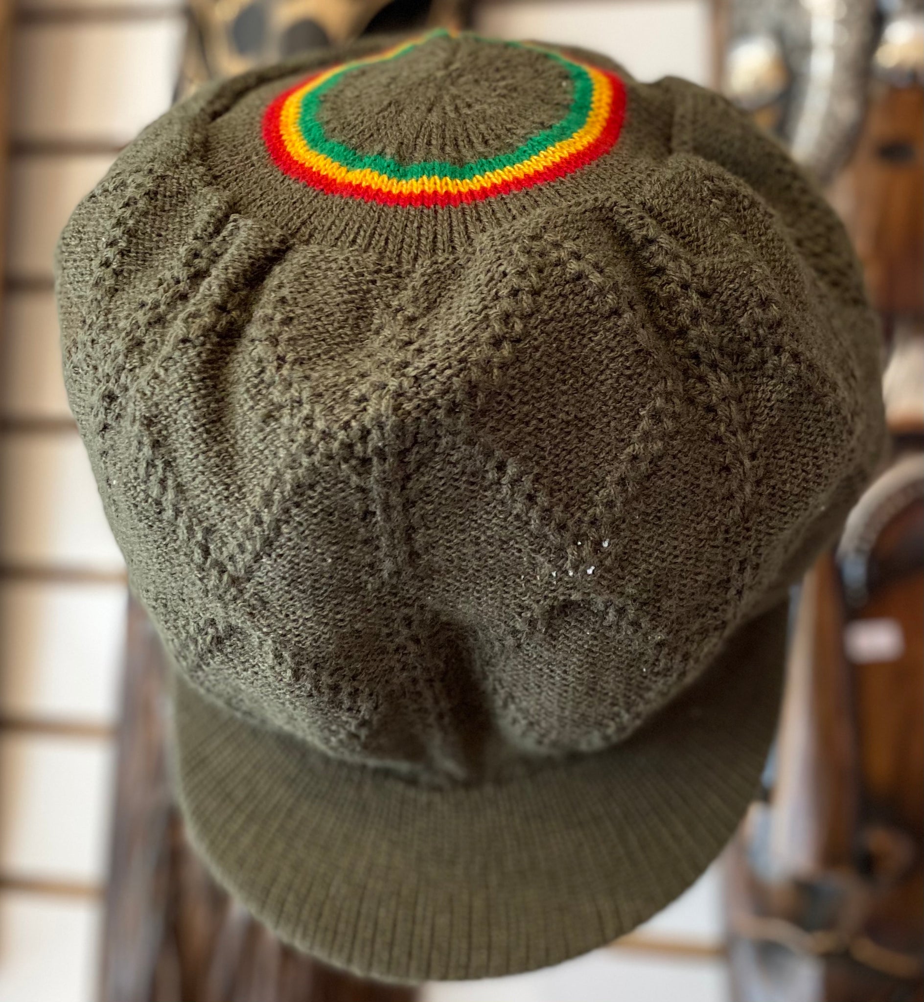 khaki RGG Rim Hat