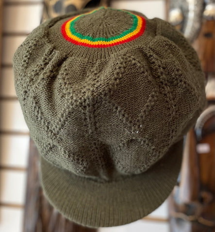 khaki RGG Rim Hat