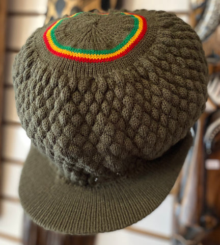 khaki RGG Rim Hat