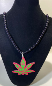 Ganja Leaf Necklace