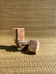 Bar black soap