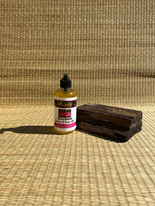 Sandalwood (shea and almond) body and hair oil